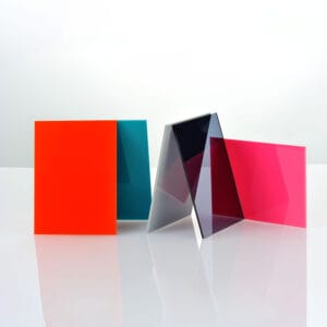 Transparent Colors Acrylic Sheet